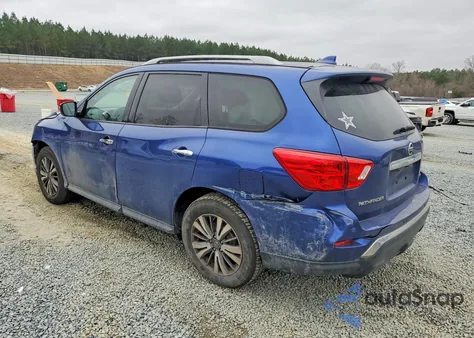 2019 Nissan Pathfinder Sv z USA, uszkodzony, nr VIN 5N1DR2MN9KC592519